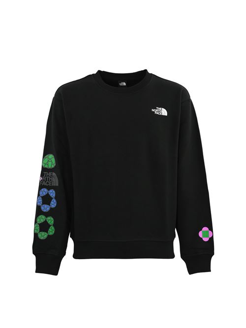 Felpa TNF X Yinka Ilori in cotone nero The North Face | NF0A89C5JK31